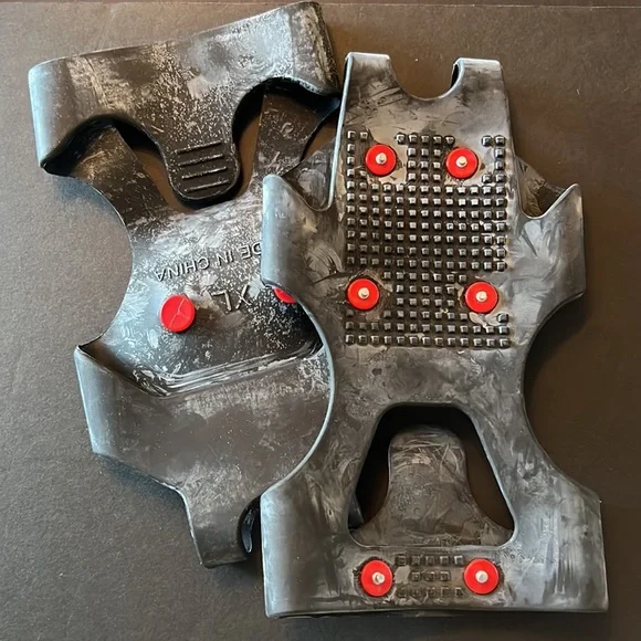 Scott & Lawson/Gentlemen‘s Outfitters-ice & snow traction slip ons-fits sz 7-11 - Picture 5 of 11